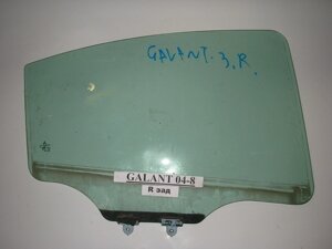 Скло двері заднє праве Mitsubishi Galant (DJ) 2003-2012 5736A118 (2591)