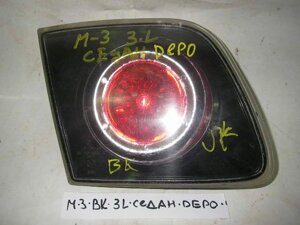 Ліхтар лівий внутрішній 06- седан DEPO Mazda 3 (BK) 2003-2008 BN9B513G0C (5733) в Києві от компании Автозапчасти б/у для японских автомобилей – выбирайте Razborka6062