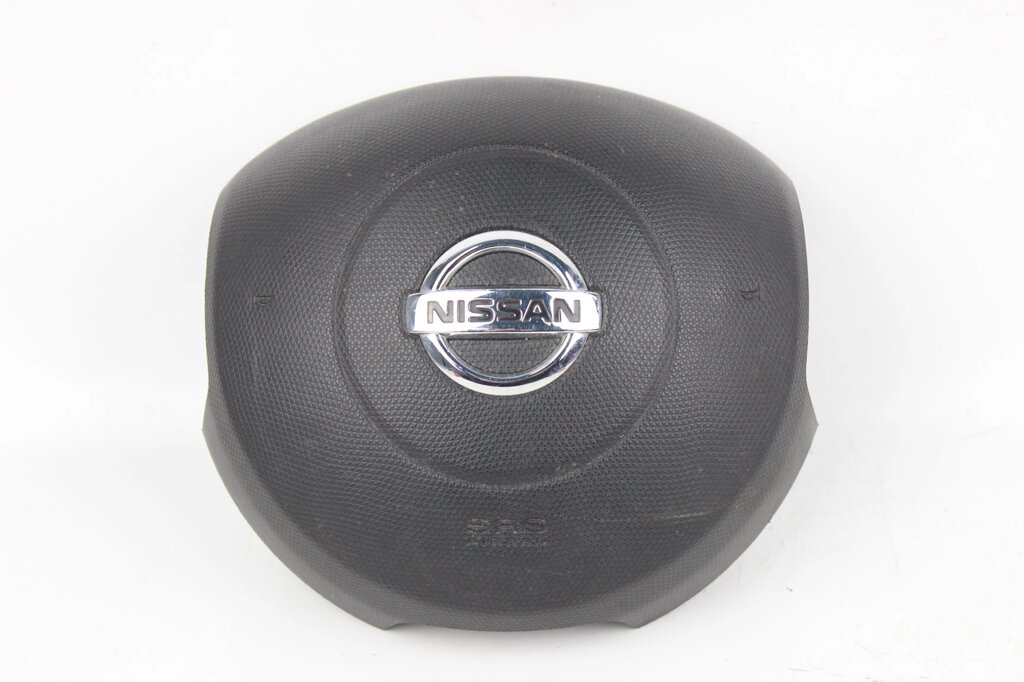 Подушка безпеки у кермо чорна Nissan Micra (K12) 2002-2011 98510AX300 (44502) від компанії Автозапчастини б/в для японських автомобілів - вибирайте Razborka6062 - фото 1