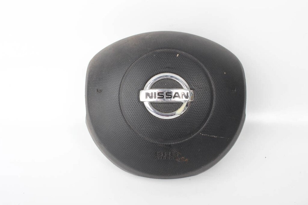 Подушка безпеки у кермо чорна Nissan Micra (K12) 2002-2011 98510AX300 (44502) від компанії Автозапчастини б/в для японських автомобілів - вибирайте Razborka6062 - фото 1