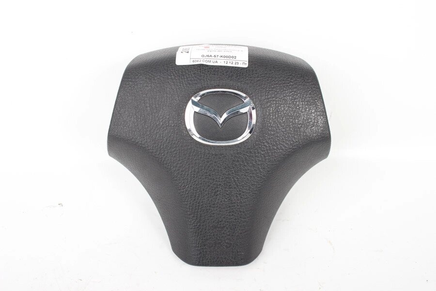 Подушка безпеки у кермо до рест Mazda 6 (GG) 2003-2007 GJ6A-57-K00D02 (2886) від компанії Автозапчастини б/в для японських автомобілів - вибирайте Razborka6062 - фото 1