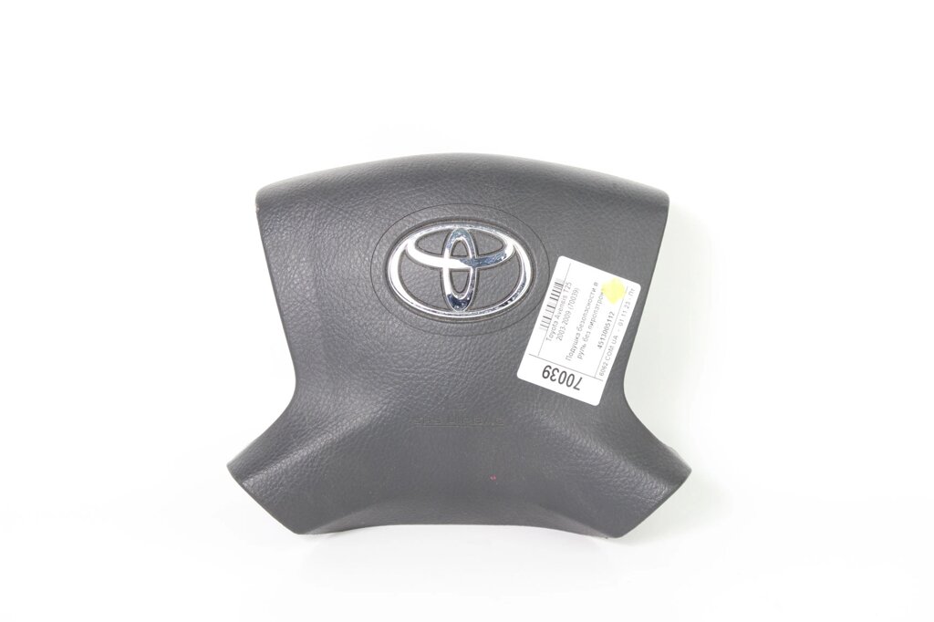 Подушка безпеки в кермо без піропатрона Toyota Avensis T25 2003-2009 4513005112 (70039) від компанії Автозапчастини б/в для японських автомобілів - вибирайте Razborka6062 - фото 1