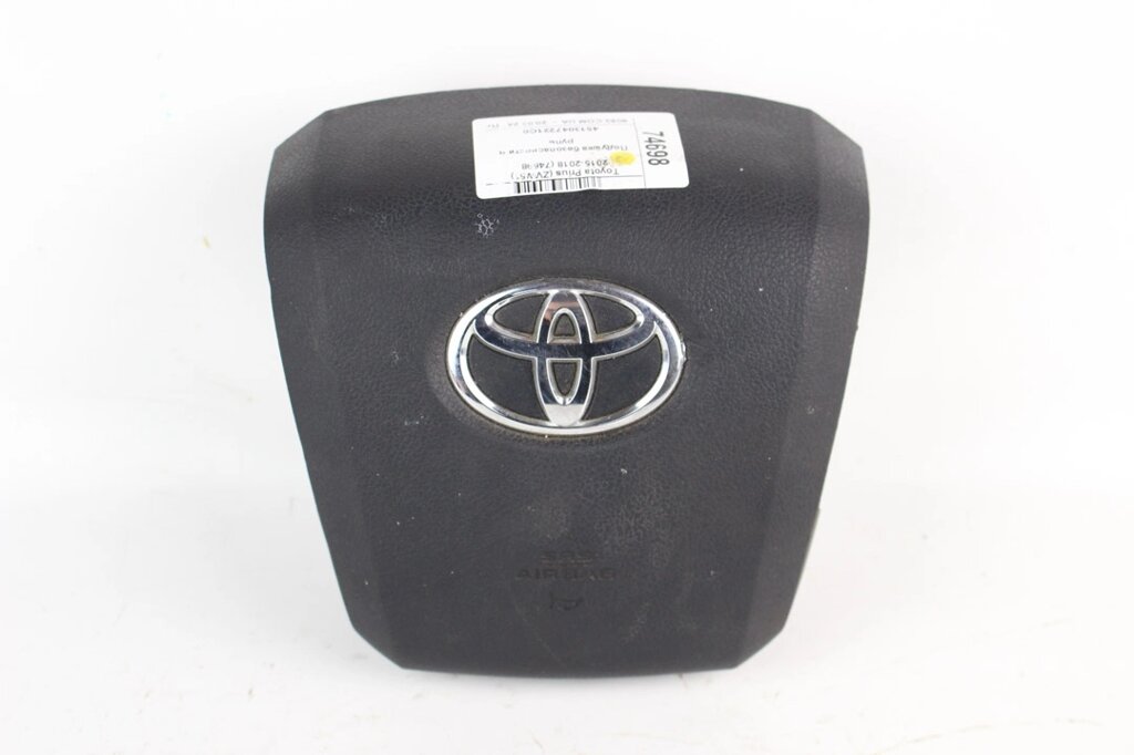 Подушка безпеки в кермо Toyota Prius (ZVW51) 2015-2018 4513047221C0 (74698) від компанії Автозапчастини б/в для японських автомобілів - вибирайте Razborka6062 - фото 1