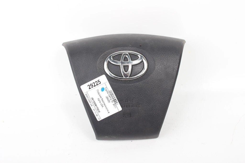 Подушка безпеки в кермо USA Toyota Camry 50 2011- 4513006170C0 (29225) від компанії Автозапчастини б/в для японських автомобілів - вибирайте Razborka6062 - фото 1