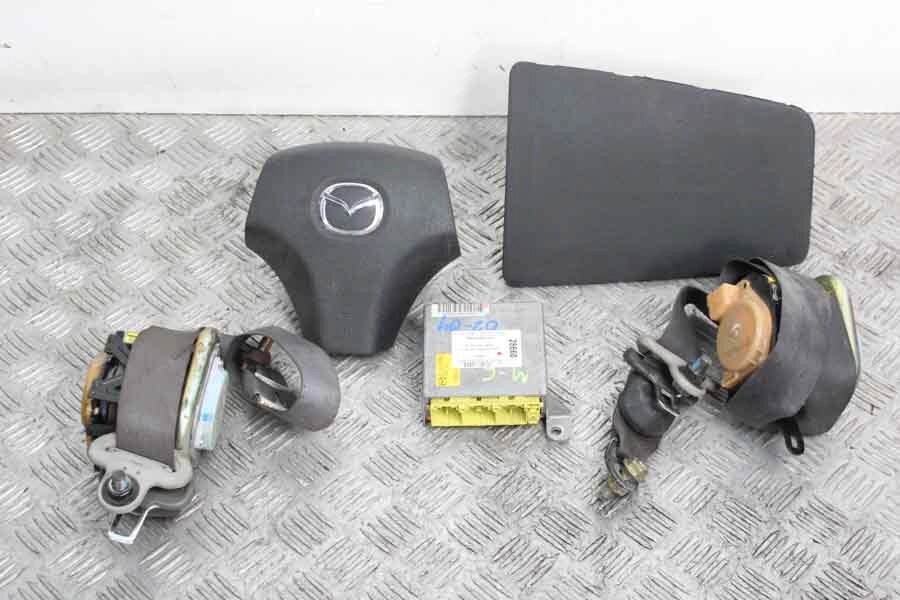 Подушки безпеки комплект 02-04 Mazda 6 (GG) 2003-2007 G31A57K30B (28660) від компанії Автозапчастини б/в для японських автомобілів - вибирайте Razborka6062 - фото 1