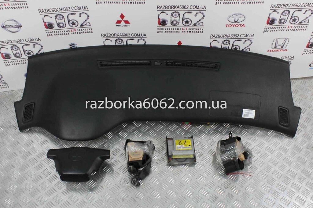 Подушки безпеки комплект 03-06 Mitsubishi Lancer 9 (CSA) 2003-2009 MN141473 (28713) від компанії Автозапчастини б/в для японських автомобілів - вибирайте Razborka6062 - фото 1