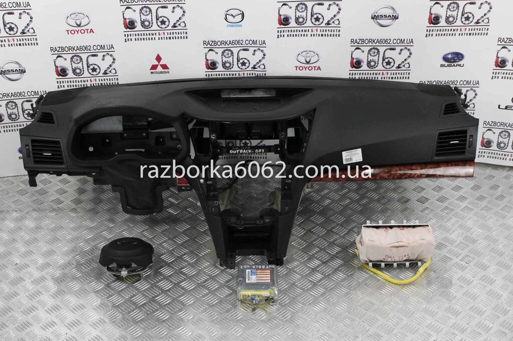 Подушки безпеки комплект 09-12 Subaru Outback (BR) USA 2009-2014 98221AJ09A (30121) від компанії Автозапчастини б/в для японських автомобілів - вибирайте Razborka6062 - фото 1