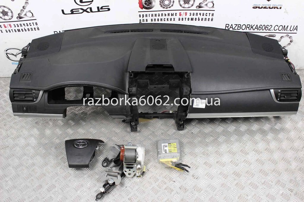 Подушки безпеки встановлені USA Toyota Camry 50 2011- 8917006770 (29245) без правого пояса від компанії Автозапчастини б/в для японських автомобілів - вибирайте Razborka6062 - фото 1