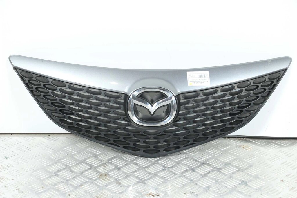 Решітка радіатора хетчбек до рест Mazda 3 (BK) 2003-2008 BR5S50711 (2724) від компанії Автозапчастини б/в для японських автомобілів - вибирайте Razborka6062 - фото 1