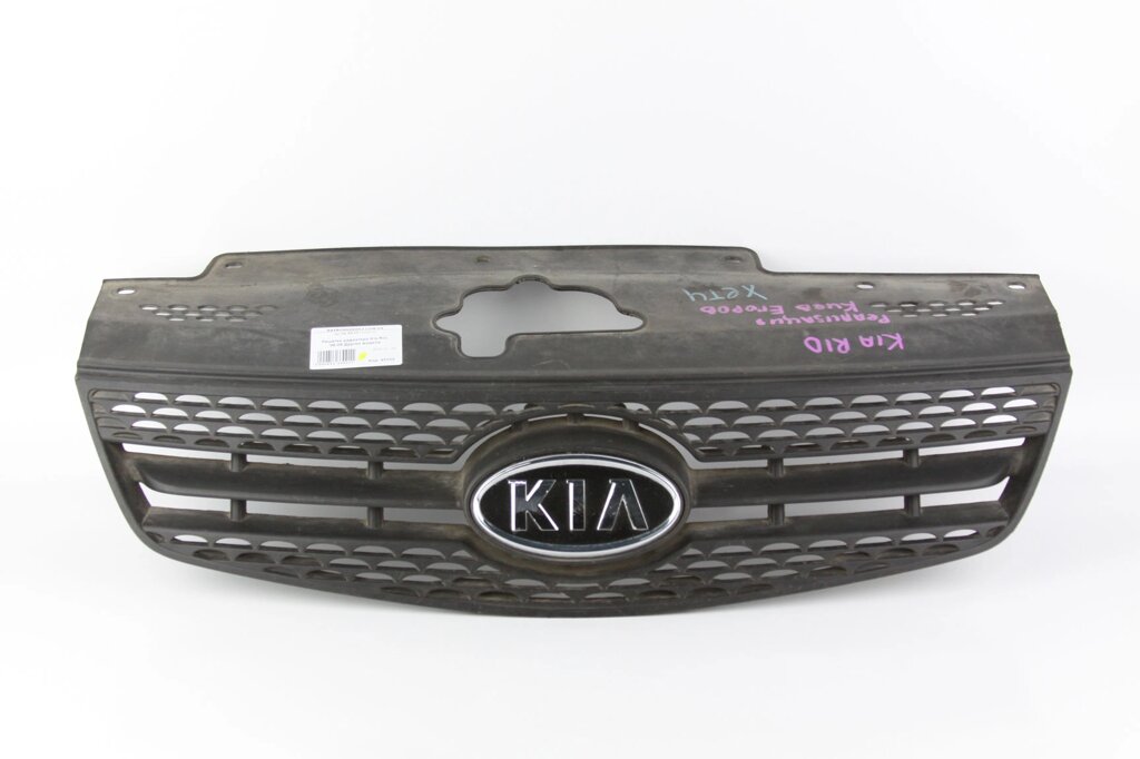 Решітка радіатора Kia Rio 2006-2009 Kia Інші моделі 863611G210 (45333) від компанії Автозапчастини б/в для японських автомобілів - вибирайте Razborka6062 - фото 1