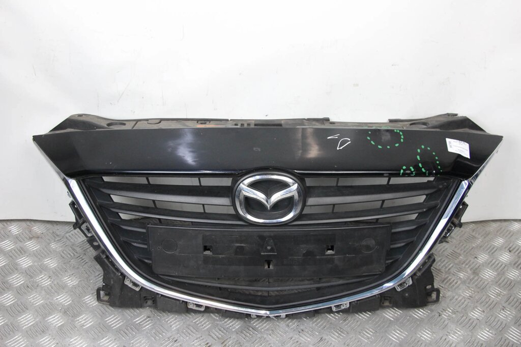 Решітка радіатора в зборі Mazda 3 (BM) 2012-2018 BHN150712 (66708) від компанії Автозапчастини б/в для японських автомобілів - вибирайте Razborka6062 - фото 1