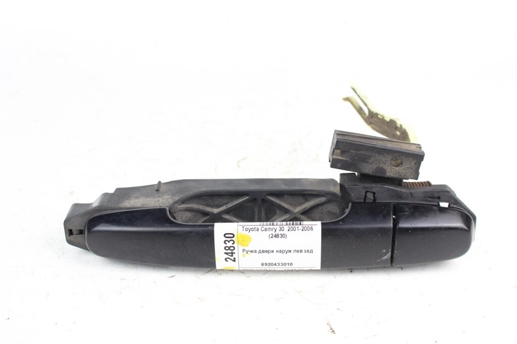 Ручка дверей зовнішня ліва зад Toyota Camry 30 2001-2006 6920433010 (24830) від компанії Автозапчастини б/в для японських автомобілів - вибирайте Razborka6062 - фото 1