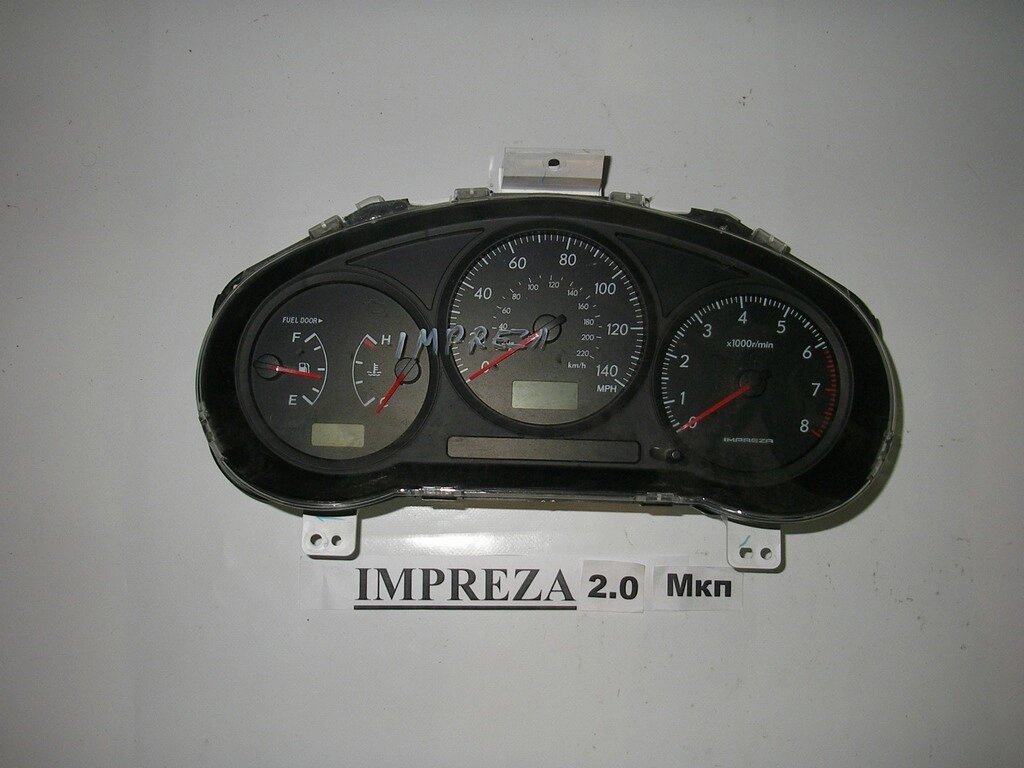 Щиток приладів 2.0 хутро 03-05 Subaru Impreza (GD-GG) 2000-2007 (1607) від компанії Автозапчастини б/в для японських автомобілів - вибирайте Razborka6062 - фото 1