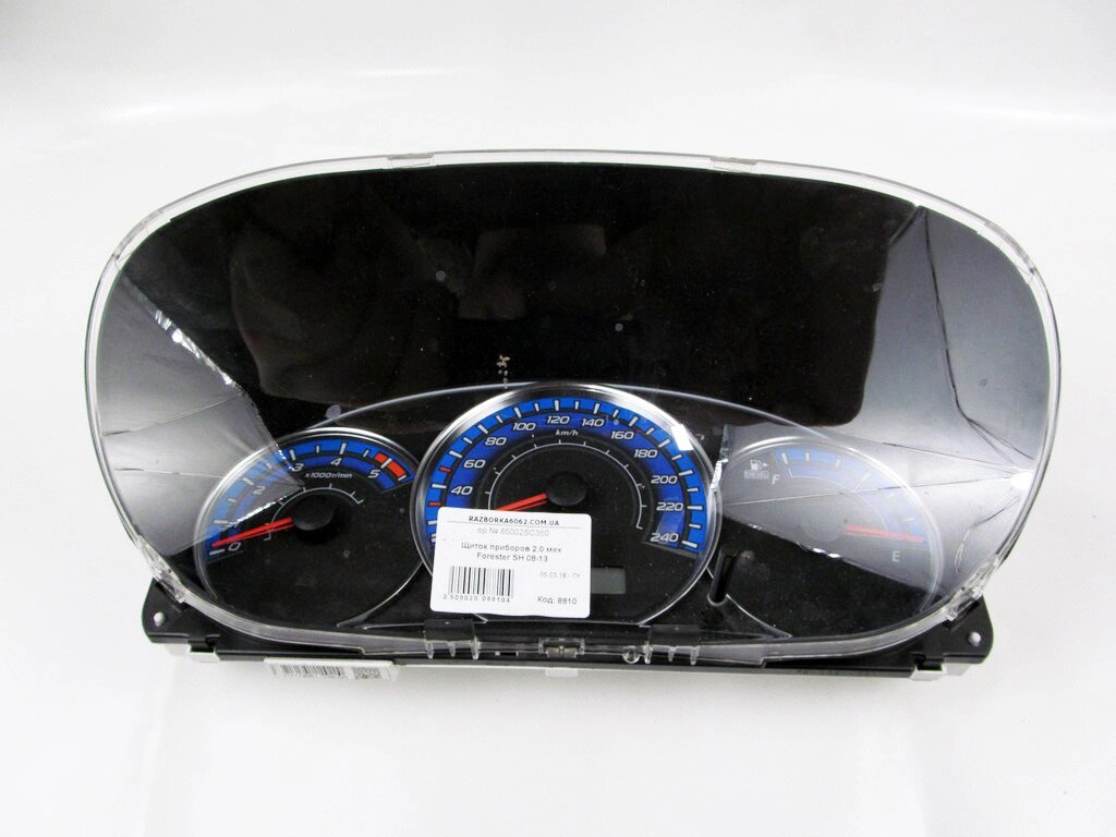 Щиток приладів 2.0 хутро Subaru Forester (SH) 2008-2012 85002SC350 (8810) від компанії Автозапчастини б/в для японських автомобілів - вибирайте Razborka6062 - фото 1