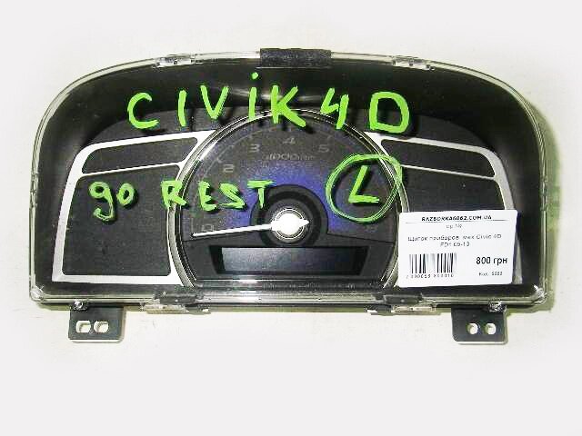 Щиток приладів хутро Honda Civic 4D (FD) 2006-2011 78200SNBG400 (5680) від компанії Автозапчастини б/в для японських автомобілів - вибирайте Razborka6062 - фото 1