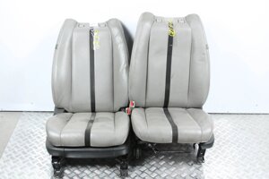 Сидіння передня шкіра сіра RHD Mazda CX-7 2006-2012 EH8188181B02 (16345)