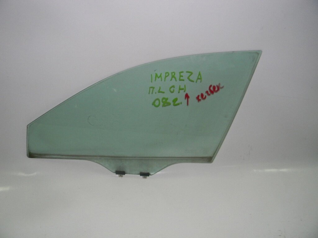 Скло двері переднє ліве хетчбек Subaru Impreza (GH / GE) 2007-2013 61011FG010 (9707) від компанії Автозапчастини б/в для японських автомобілів - вибирайте Razborka6062 - фото 1