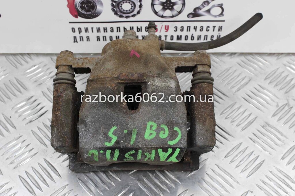 Супорт передній лівий Toyota Yaris USA 2006-2009 седан 4775052191 (30956) від компанії Автозапчастини б/в для японських автомобілів - вибирайте Razborka6062 - фото 1