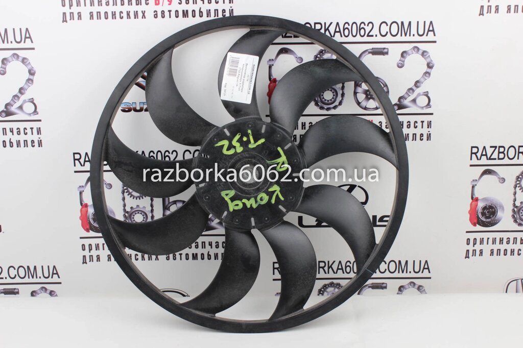 Вентилятор радіатора кондиціонера 9 лопатей Nissan X-Trail (T32-Rogue) 2014- 214864CE0A (34121) від компанії Автозапчастини б/в для японських автомобілів - вибирайте Razborka6062 - фото 1