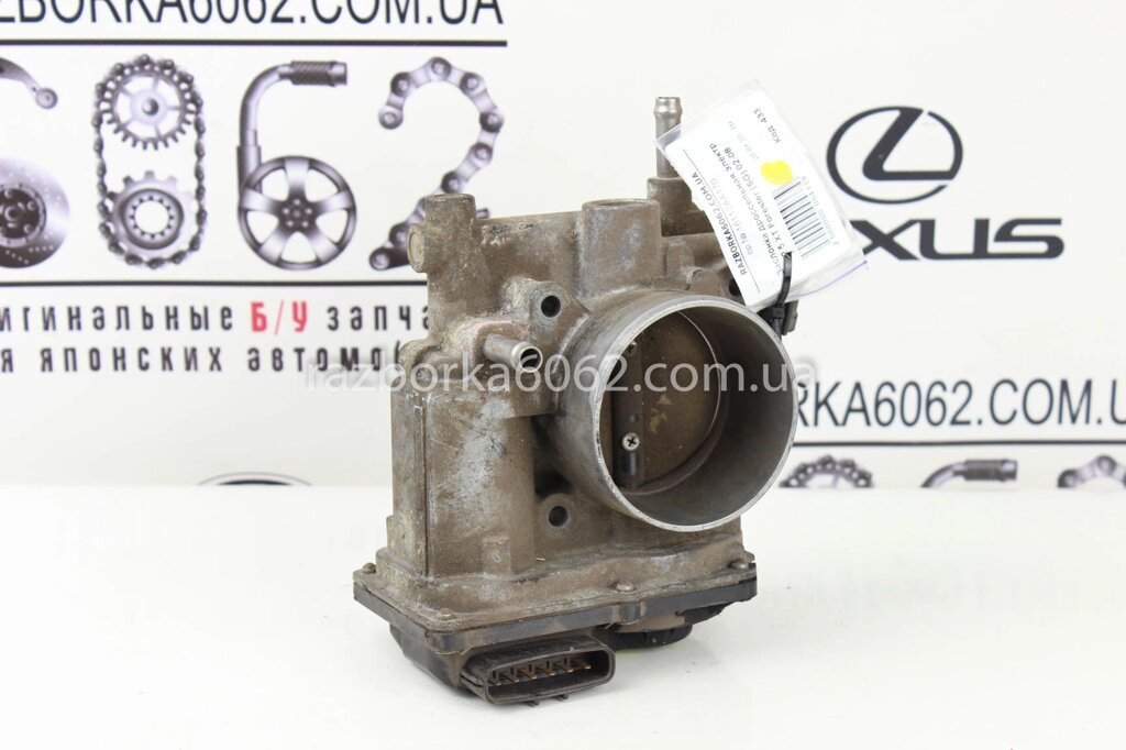 Заслінка дросельна електро 2.5 XT Subaru Forester (SG) 2002-2008 16112AA170 (433) від компанії Автозапчастини б/в для японських автомобілів - вибирайте Razborka6062 - фото 1