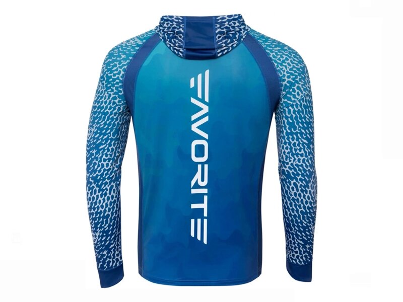 Джерси Favorite Hooded Jersey Saltwater (L) Sun protect Marine