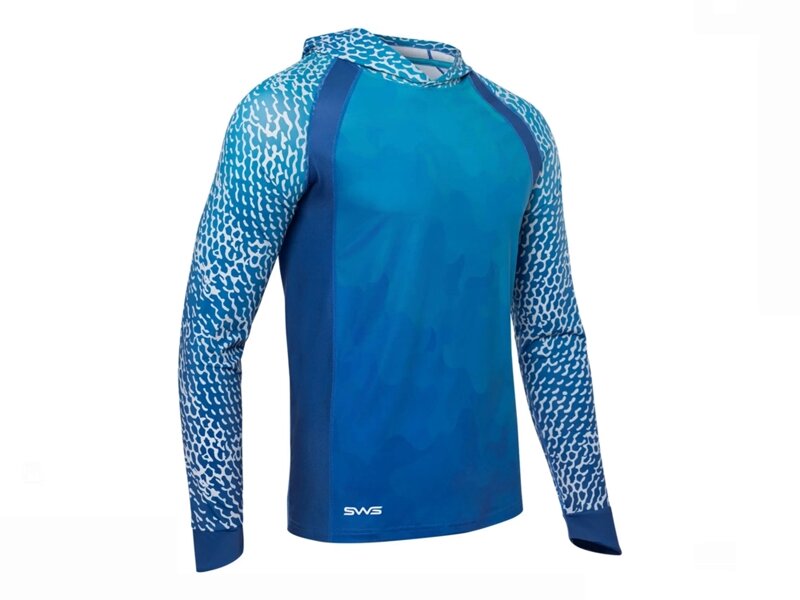 Джерси Favorite Hooded Jersey Saltwater (L) Sun protect Marine