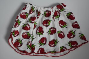 Детская юбка на резинке расцветки разные р. 28
