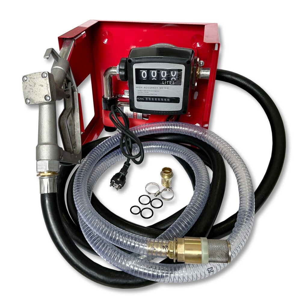 Міні АЗС REWOLT для дизельного палива на 220 40л/хв RE SL011C-220V - VSO-UA інструменти та обладнання для перекачки