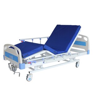 Медицинская функциональная кровать MIRID M08. Кровать с регулировкой высоты ложа. Механический привод.