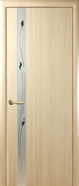 Двері міжкімнатні "Новий стиль" колекція "пвх Квадра P" "Zlata" від компанії Компанія «Верго» Мелодія вашого будинку! - фото 1
