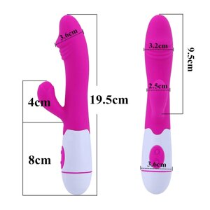 Кролик вібратор зі стимуляцією клітора, G spot Vibrator Sex Rabbit