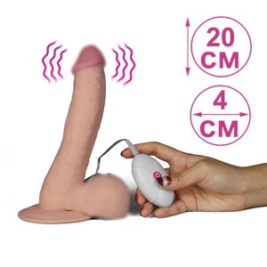 Вібратор для вагіни Реалістичний на Присосці Унісекс Vibrator з кібершкіри