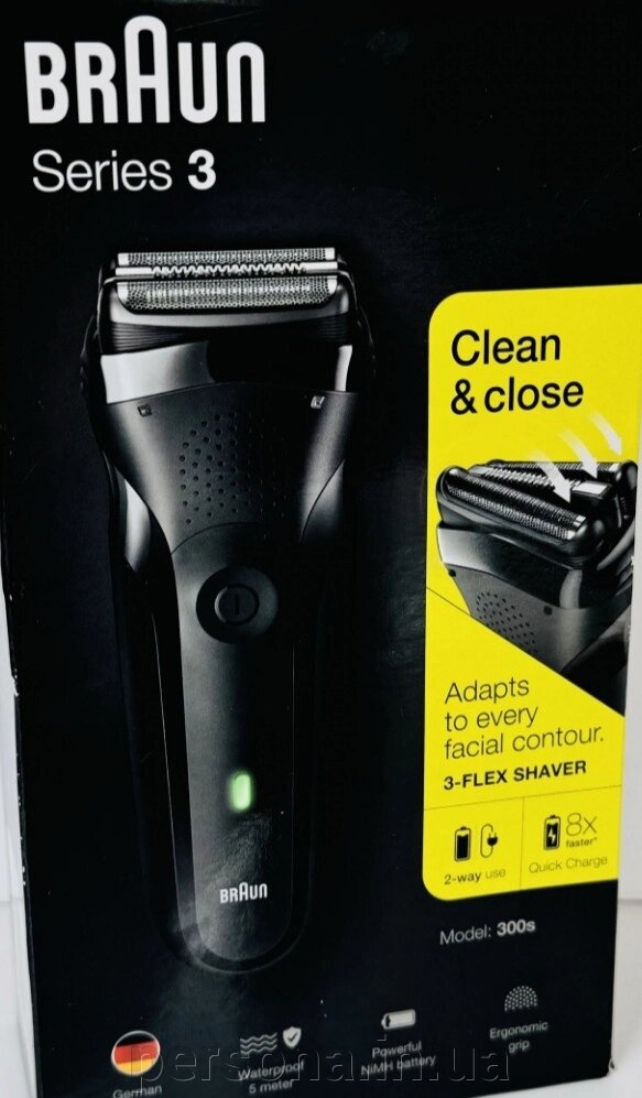Електрична Бритва: BRAUN 300s Series 3 від компанії Інтернет магазин - Persona.in. ua - фото 1