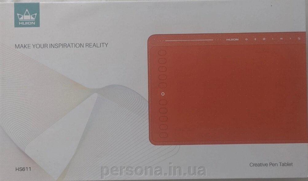 Графічний Планшет: HUION HS611 від компанії Інтернет магазин - Persona.in. ua - фото 1