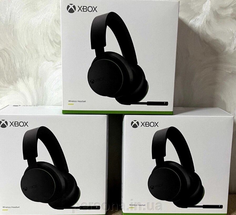 Навушники з Мікрофоном: Microsoft Xbox Wireless Headset (LL-00001) Нові! від компанії Інтернет магазин - Persona.in. ua - фото 1