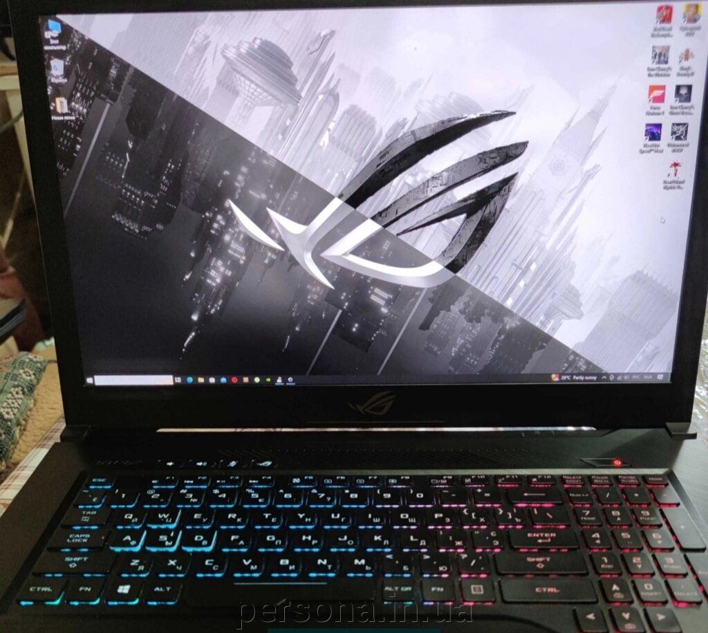 Ноутбук: ASUS ROG Strix 17 GL703GE/ 17.3" / i7-8750H / GTX 1050Ti / 16/256Gb. 1TB. від компанії Інтернет магазин - Persona.in. ua - фото 1