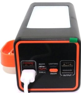 Портативна батарея power bank 66 W 60000 mah, порок 2 кабелі роутера.