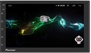 Автомагнітола: Pioneer DHM7 Pro MAX + GPS,4/32Gb. IPS, 4x60W+ рамка.