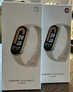 Фітнес-браслет: Mi Smart Band 8 Champagne Gold/Black.