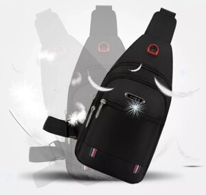 Чоловічі модні сумки, спортивні сумки з тканини Оксфорд, водонепроникні сумки через плече