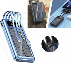 Портативна зарядка на сонячній батареї Solar PowerBank 10000mAh.