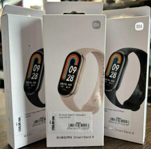 Фітнес Браслет: Mi Smart Band 8 Champagne Gold Black