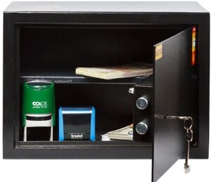 Топ продажів! Сейф стійкий до зламу з ключем 25К формат А4