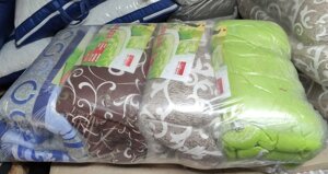 Ковдра полуторна 145*210 аерофайбер опт та трояндниця.