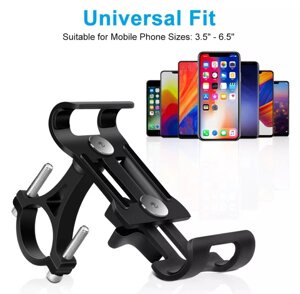Universal Fit Тримач телефона на кермо мотоцикла велосипеда
