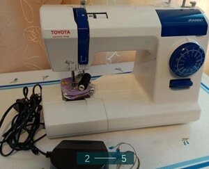 Швейна машина: Toyota ECO 15cj.