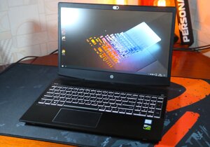 Ігровий потужний ноутбук Hp Pavilion Gaming 15 i7-8750h / 16 GB / 128 SSD + 1Tb HDD / GeForce GTX 1650 4Gb MAX Q