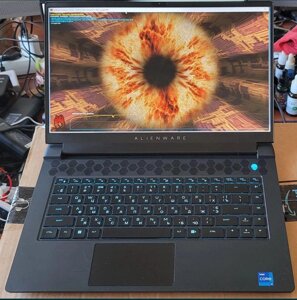 Ноутбук Alienware m15 r7. RTX3070Ti, i7-12700, 16Gb, 512Gb, FullHD IPS 15.6"