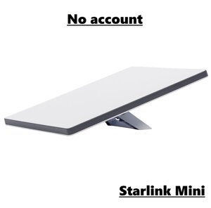 Супутниковий модем SpaceX Starlink Mini Kit (Без аккаунта) / Мобільна супутникова інтернет-система Старлінк