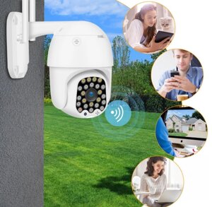 Вулична Зовнішня Wi Fi IP-камера Icybelle Wi-Fi PTZ FHD 1080p
